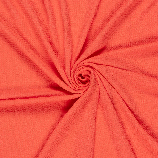 Polyester Bubble fabric Coral 