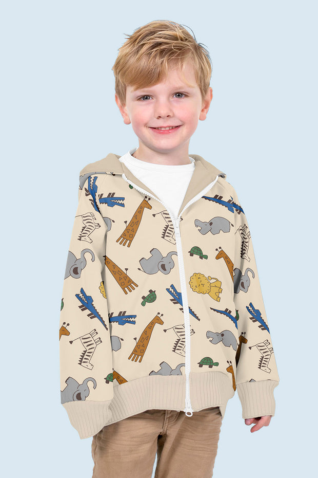 Softshell fabrik Beige weich 