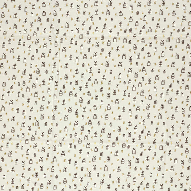 Cotton Poplin fabric Off White 