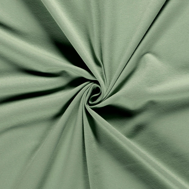 French Terry fabric Unicolour Dark Mint