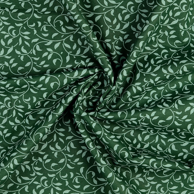  fabric Green printed 