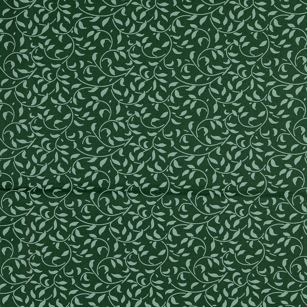  fabric Leaves Green