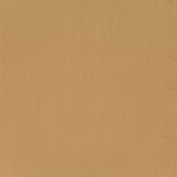 Bamboo Poplin fabric Unicolour Camel