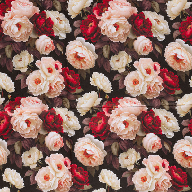 Panama fabric Black matte 