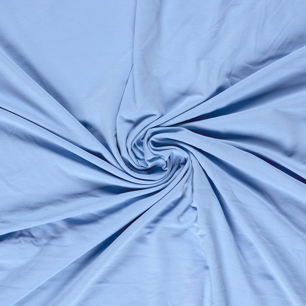 Jersey fabric Turquoise stone washed 