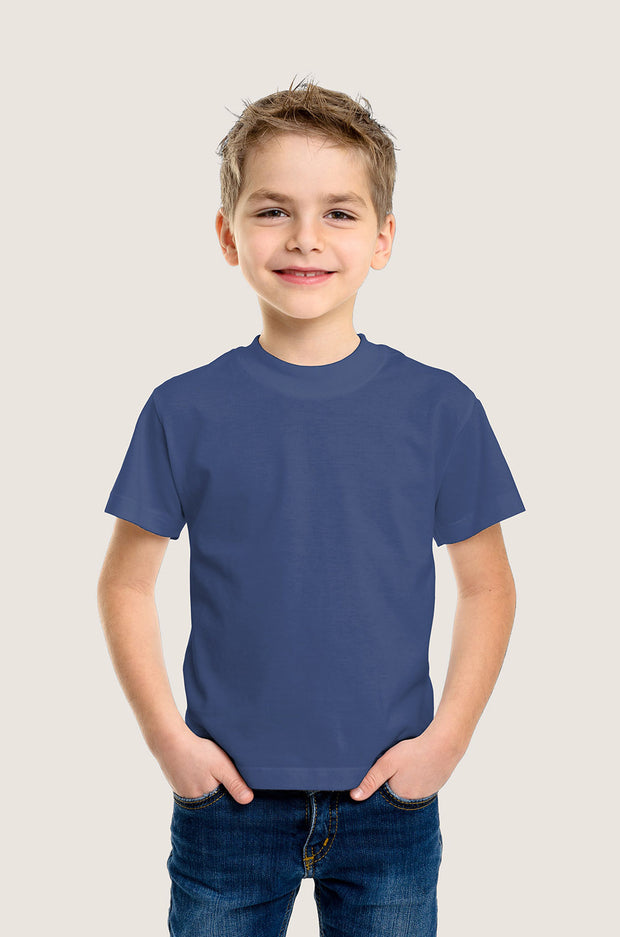 Bamboo Jersey fabric Unicolour Indigo