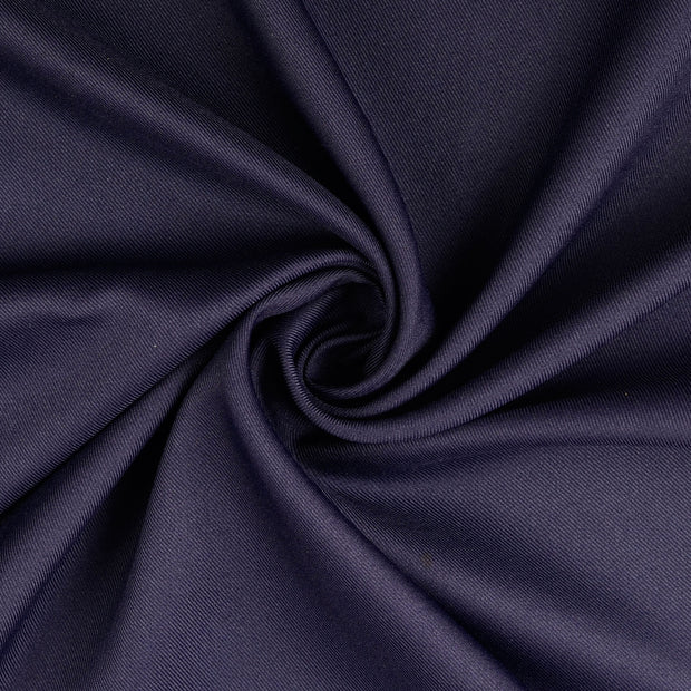 Gabardine fabric Navy 