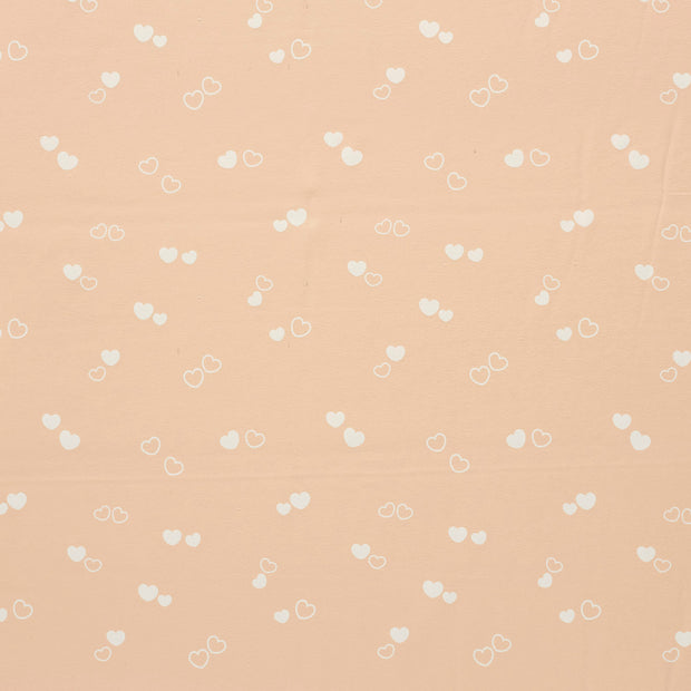 Jersey fabric Light Pink soft 
