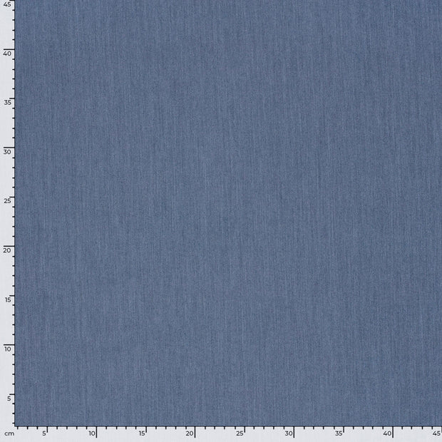 Gabardine fabric Unicolour Indigo