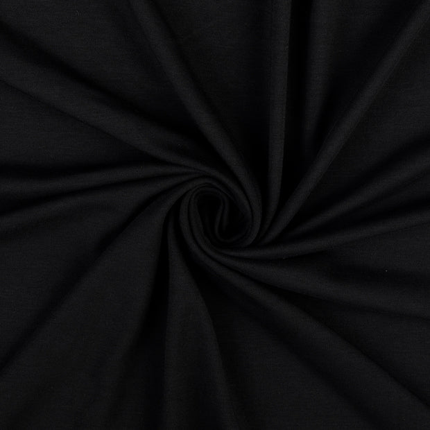 Viscose Jersey fabric Black 