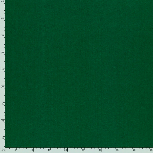 Felt fabric Unicolour Forest Green