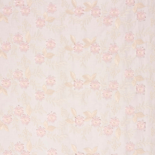 Woven Polyester fabric Off White transparent 