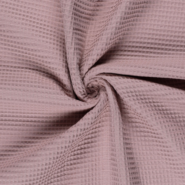 Waffle piqué fabric Nude 