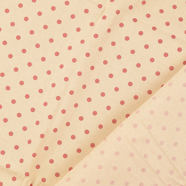 Cretonne fabric Dots 