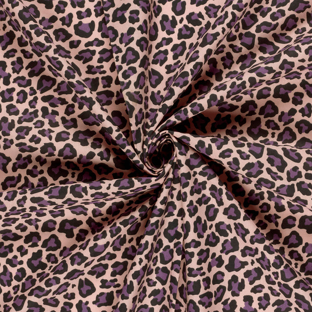 Cotton Poplin fabric Nude printed 