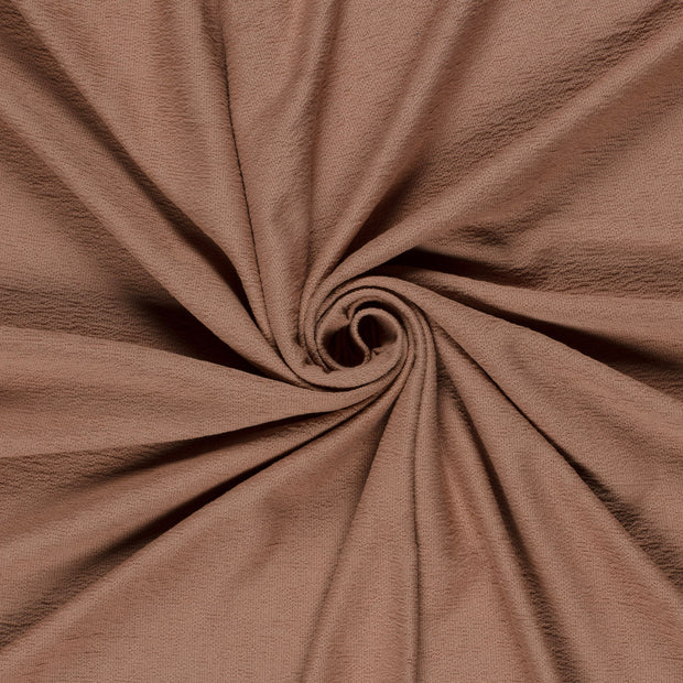 Terry Crepe fabric Camel 