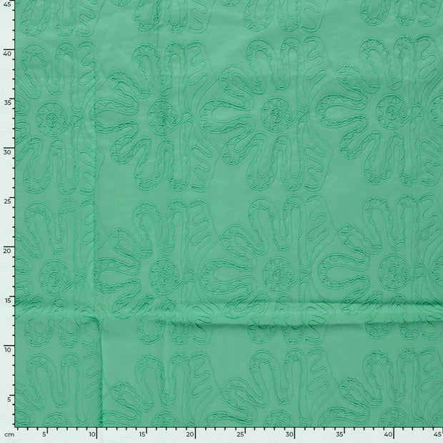 Cotton Poplin fabric Unicolour Mint