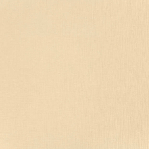 Musselin GOTS organisch fabrik Beige matt 