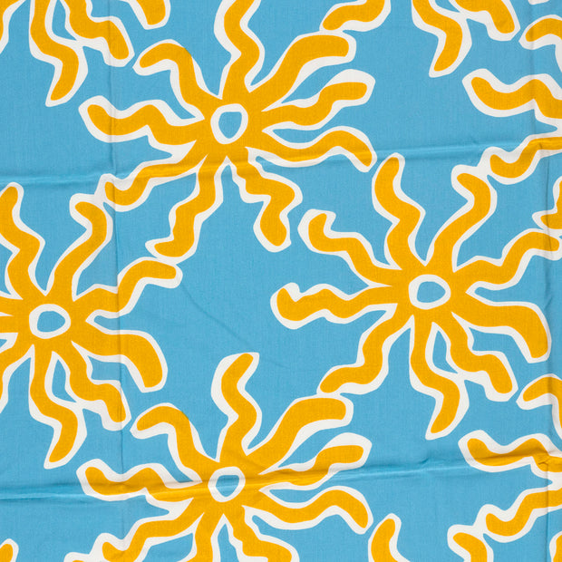 Bambou Poplin tissu Jaune mat 
