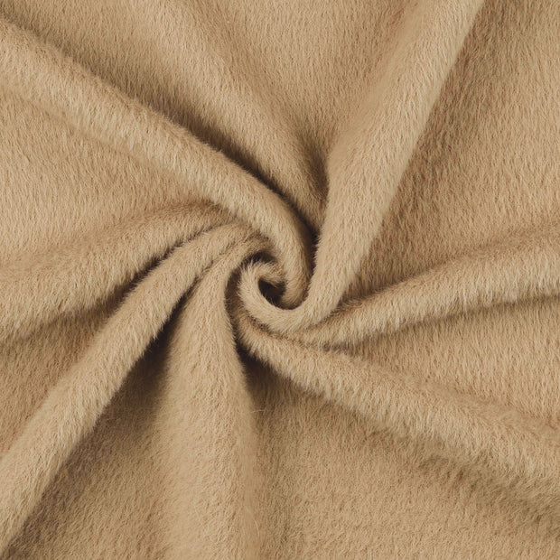Fake Fur fabric Beige 