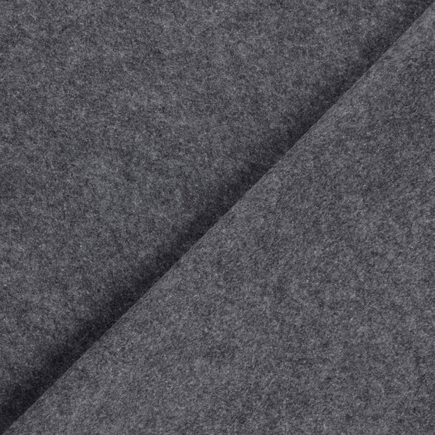 Feutrine 3mm tissu Gris foncé 