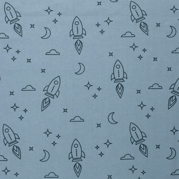 Flannel fabric Baby Blue 