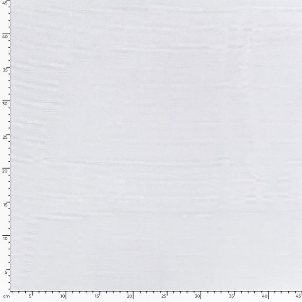 Tulle fabric Unicolour Optical White