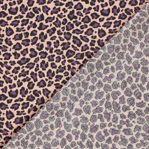 Cotton Poplin fabric Panther printed 