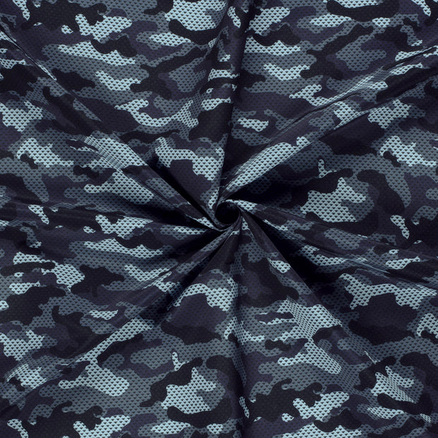 Swimshort water repellent recycled fabric Navy digital printed 