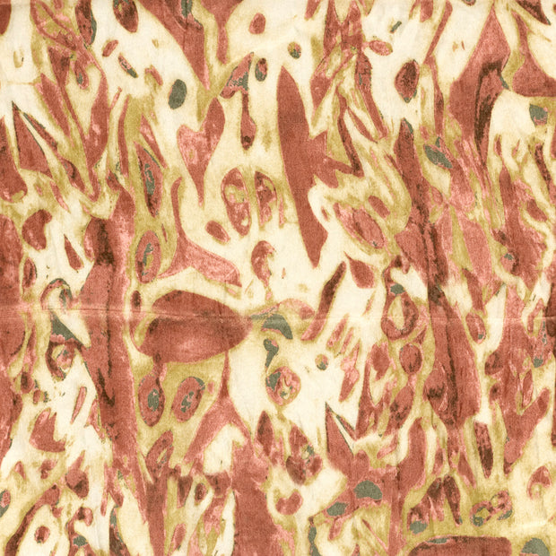 Satin Velvet fabric Beige 
