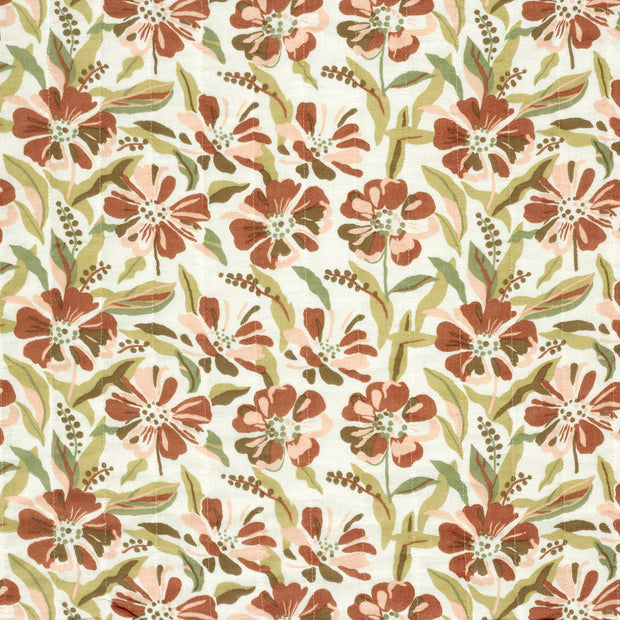 Muslin bounded fabric Off White matte 