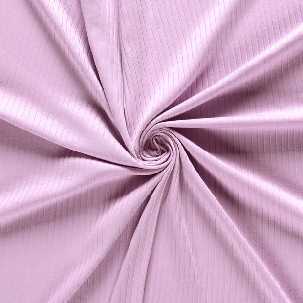 Rib Jersey fabric Lila 