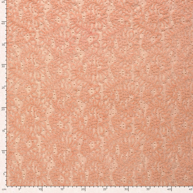 Chenille fabric Unicolour Pink