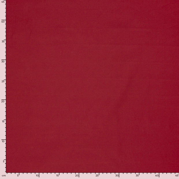Cretonne Premium fabric Unicolour Bordeaux