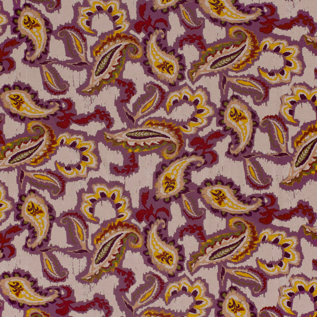 Viscose Vortex Jersey fabric Aubergine matte 