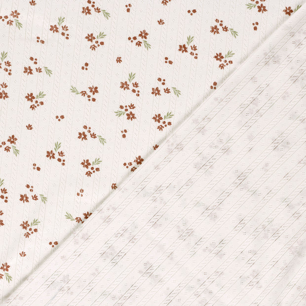 Pinpoint fabric Flowers 