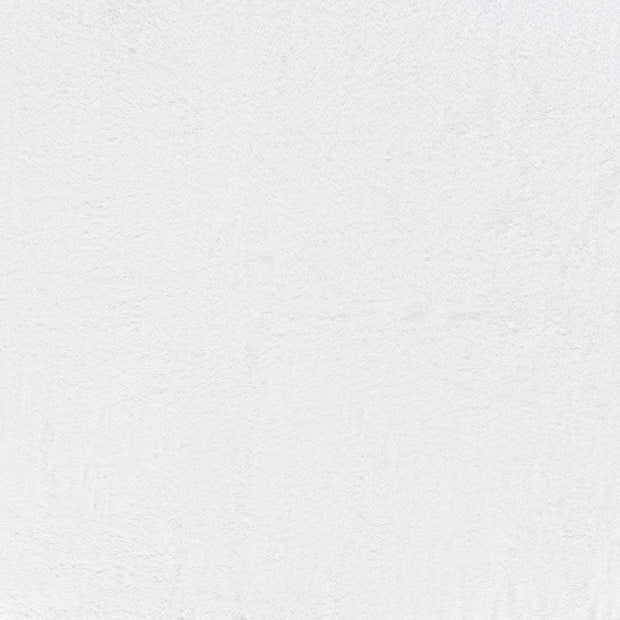 Terry Towelling fabric Optical White matte 