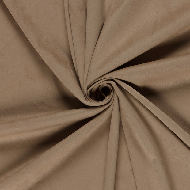 Suede leather fabric Beige 