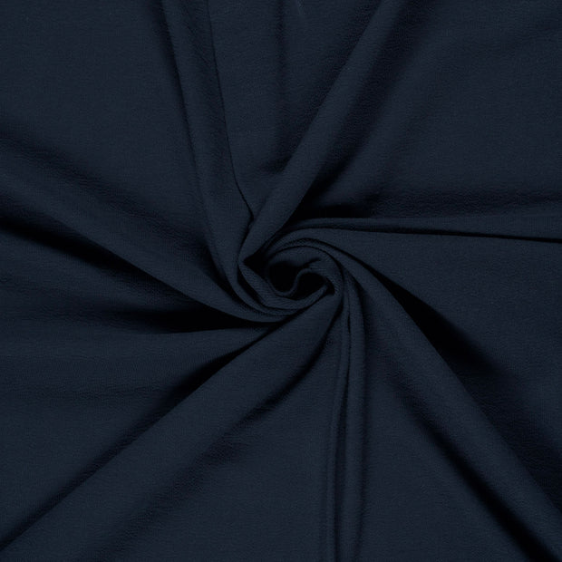 Terry Crepe fabric Navy 