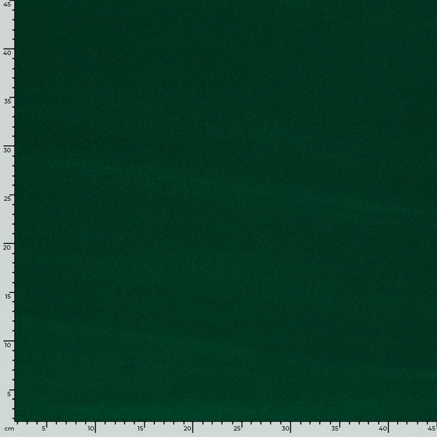 Satin Velvet fabric Unicolour Dark Green