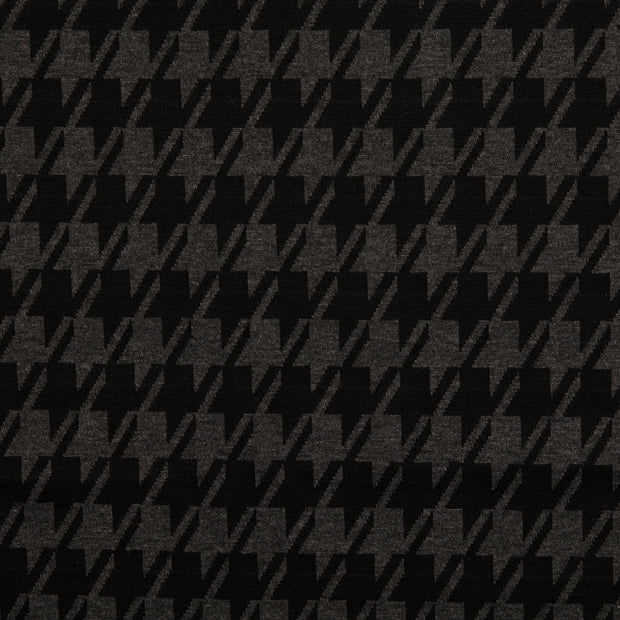  fabric Pied de poule Black