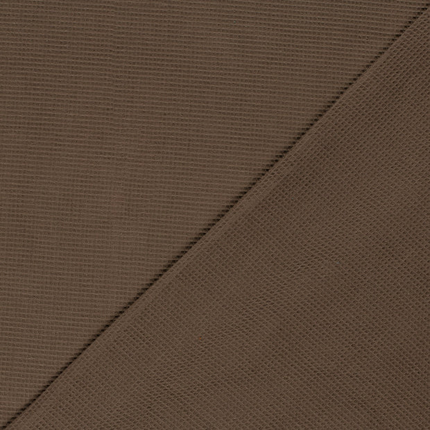 Waffle piqué fabric Unicolour 