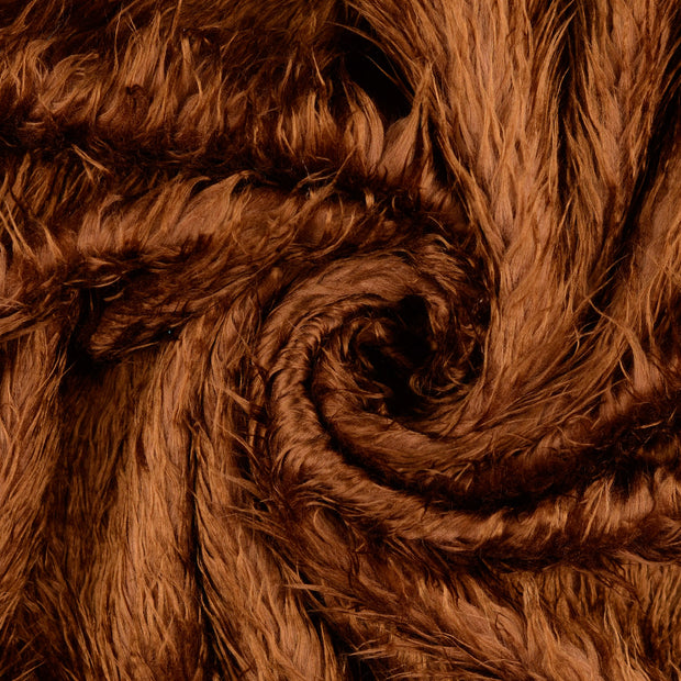 Pluche fabric Brown 