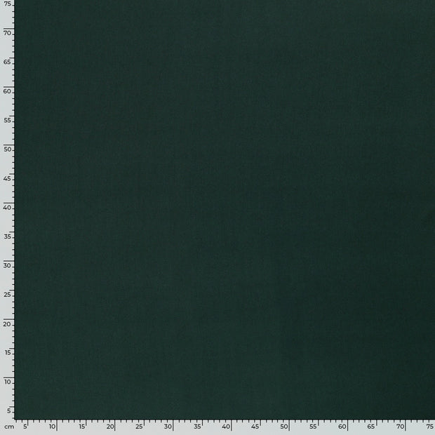 Viscose Poplin fabric Unicolour Dark Green