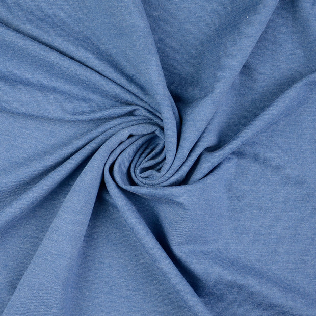 French Terry fabrik Indigoblau 