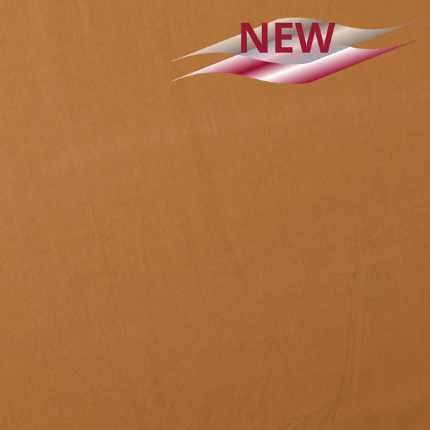 Cotton Poplin fabric Unicolour Brown