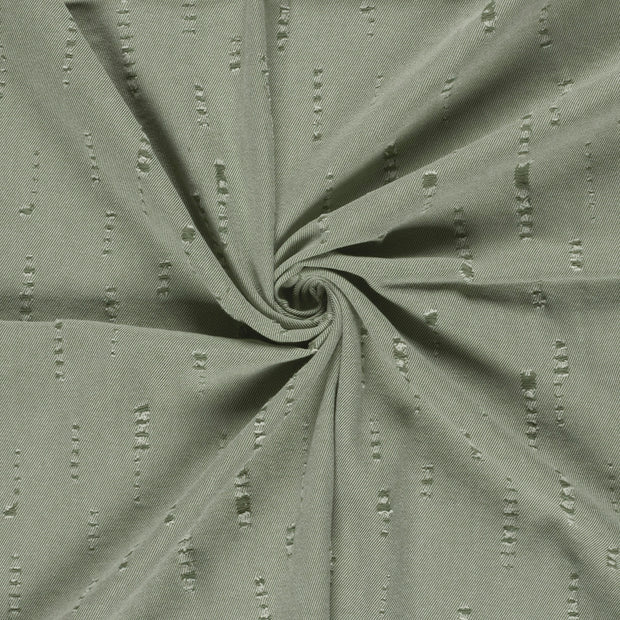 Vaquero tela Verde oliva 
