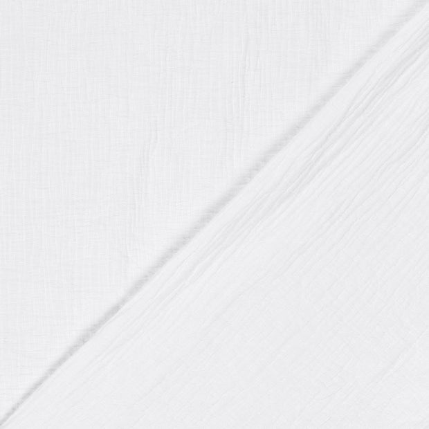 Woven Cotton Linen fabric Leaves embroidered 