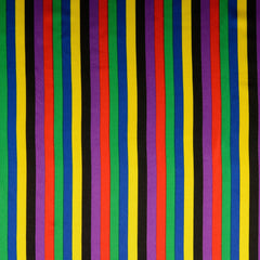 Satin printed Stripes Multicolor