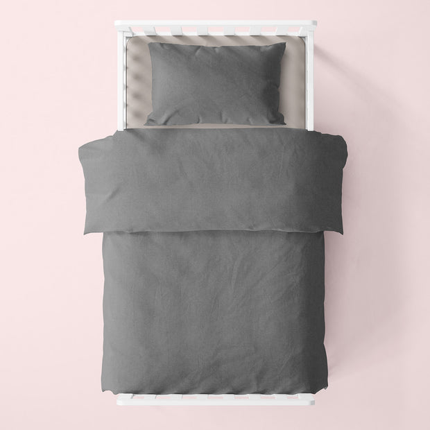 Cretonne Premium fabric Unicolour Dark Grey